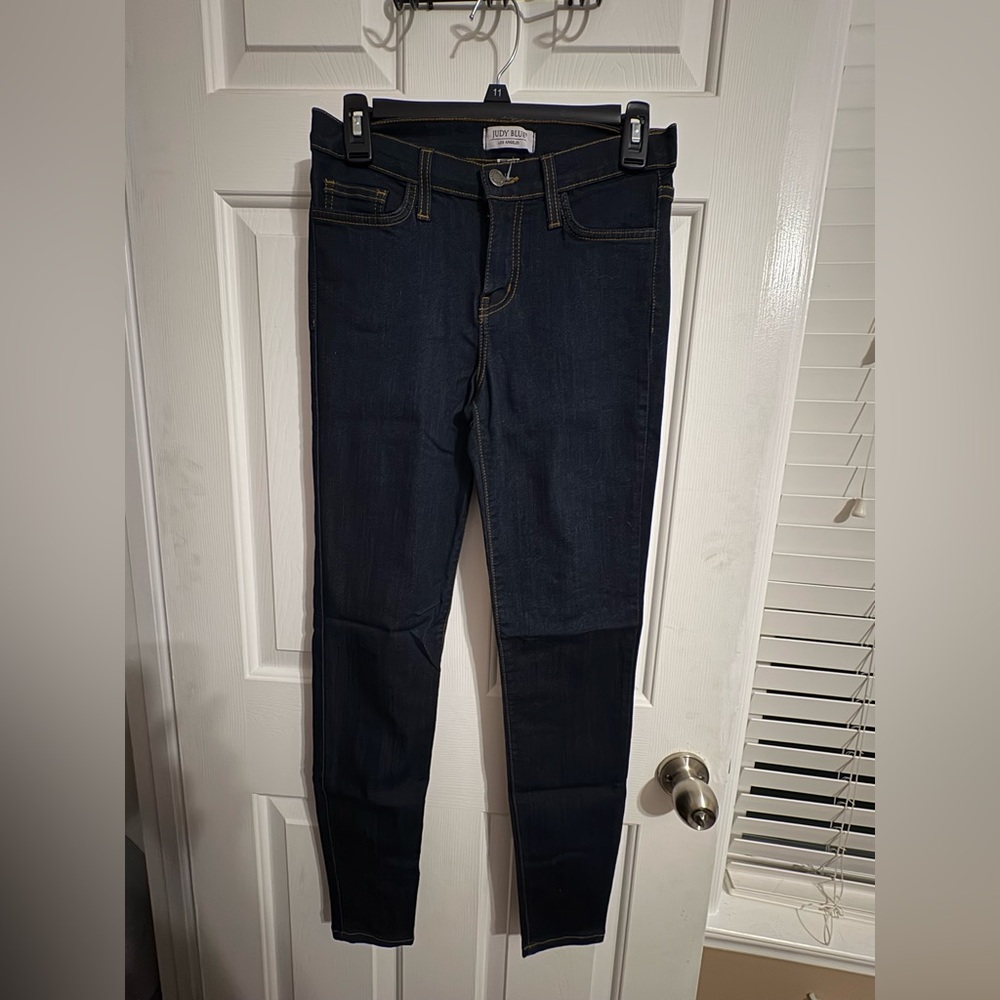 Judy Blue Women's Deep Indigo Skinny Jeans size‎ 7